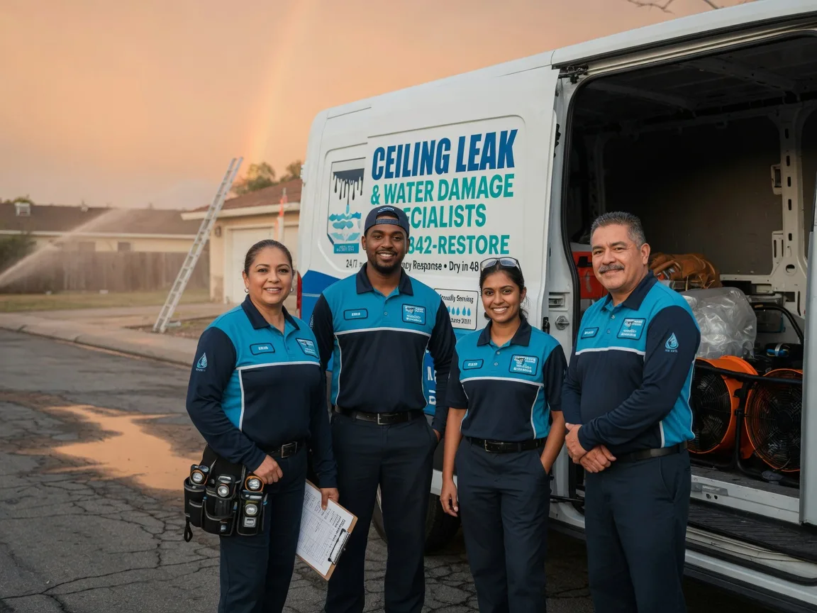 Ceiling Leak Cleanup company in Pflugerville, TX